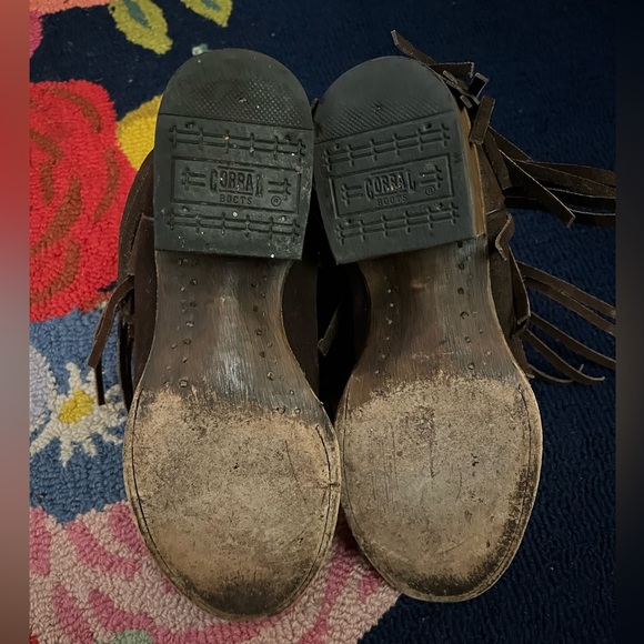 Corral Fringe Ankle Boots - Picture 6 of 7